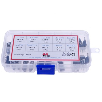 10種IC集成電路芯片SG3525 ULN2803 LM1875 KA7500 TDA2003盒裝