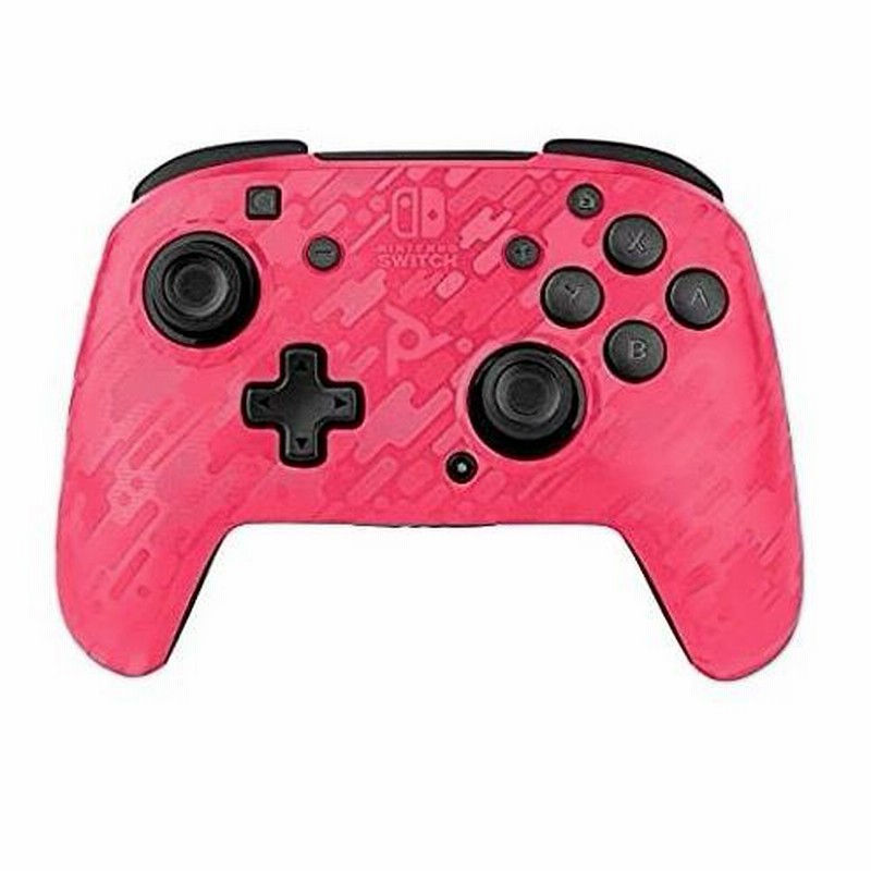 PDP スイッチ ワイヤレス コントローラー ピンク PDP Gaming Wireless Deluxe Controller Faceplate:  Pink Camo - Nintendo Switch Faceoff輸入品【新品】 | LINEブランドカタログ