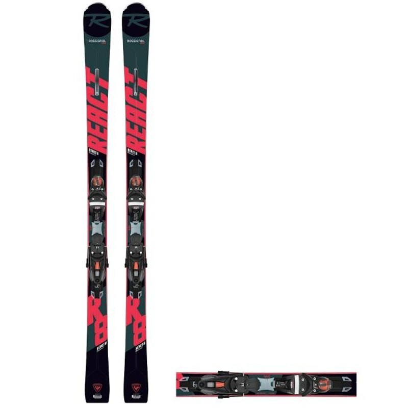 ROSSIGNOL ロシニョール REACT R8 HP 163cm セット ROSSIGNOL ロシニョール REACT R8 HP 163cm セット