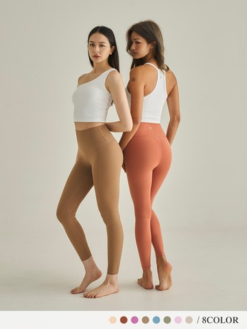 絕版色▸Lite&Dry輕磅快乾高腰九分運動長褲-8色VCstyle3615125(119)