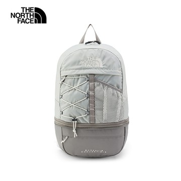 The North Face北面男女款灰色DWR防潑水可拆卸兩用休閒後背包｜88TK7HX 筆電包/登山包