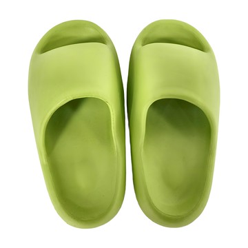 元氣滿滿小胖饅頭氣墊拖鞋 優雅綠 36-37碼