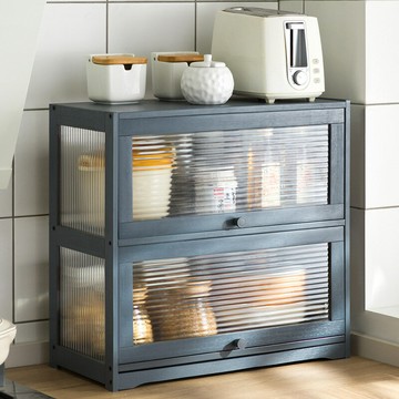 廚房置物架調料碗碟收納架子微波爐多層用品家用大全臺面儲物櫃子