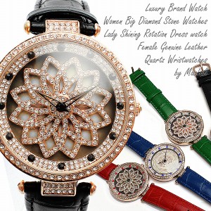 文字盤が回る ぐるぐる時計 スピナー Seikoムーブメント Epson 革ベルト Rt005 レディース腕時計 送料無料 通販 Lineポイント最大1 0 Get Lineショッピング