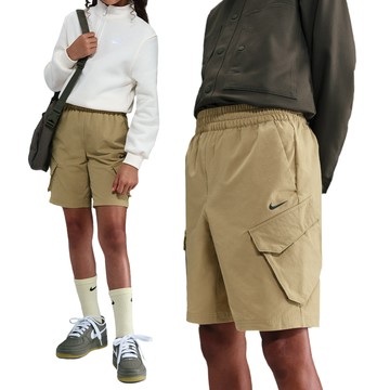 Nike K Nsw City Utility Cargo Short 童裝 卡其色 工裝 短褲 FZ4903-297