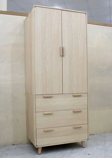 歐風別館幾米北歐風白橡色2.7尺衣櫃基隆至台中免運費