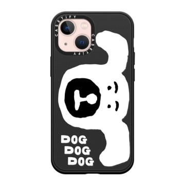 INAPSQUARE x CASETiFY iPhone 13 Mini Case Matte Black Impact Case INAP  DOG推薦| CASETiFY(舊) | LINE購物