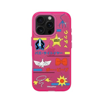 iPhone 16 Pro Clear 粉漾桃 - 迪士尼-玩具總動員 Toy Story - 玩具總動員 - 徽章