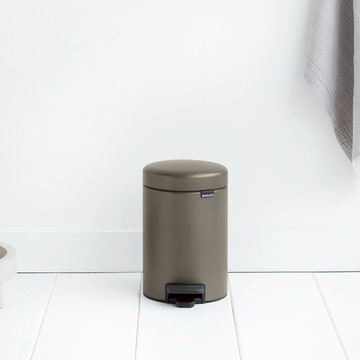 Brabantia NEWICON環保垃圾桶-3L-煤灰褐