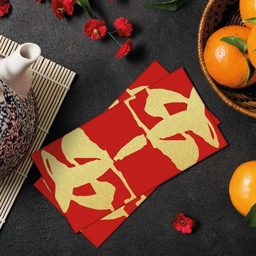 彼此平安•相互祝福 轉向字利是封