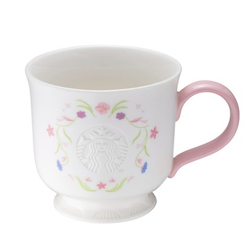 星巴克花間粉彩馬克杯
