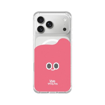iPhone 17 Pro Max ClearX (MagSafe 兼容) 晶透白 - We TAIWAN : a-We Collection - a-We佇遮！(紅)