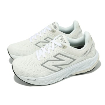 New Balance NB 慢跑鞋 Fresh Foam X 860 V14 D 女鞋 寬楦 白 銀 緩衝 反光 運動鞋  W860C14-D