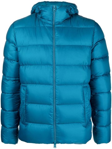 Herno - Globe Fast5degradable down bomber jacket - men - Feather Down/Polyamide/Polyamide - 50 - Blue