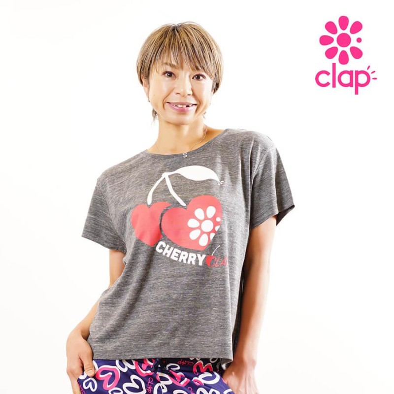 流行 CLAP クラップ ドルマンTシャツ ブラック フィットネス alassema