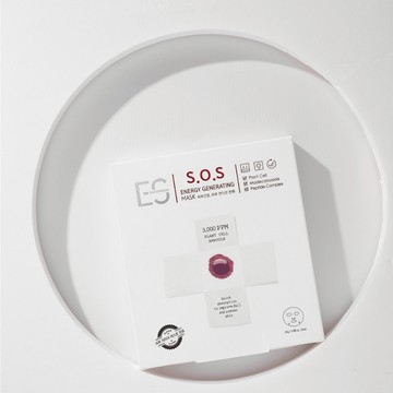 【韓國ES】SOS賦源煥采面膜 5入/盒 專櫃級 3分鐘急救 火絨草 積雪草 舒緩 撫紋 曬後修復