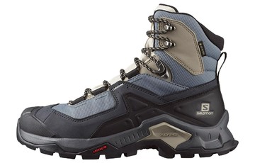 WMNS SALOMON QUEST ELEMENT GORE-TEX BALCK GREY