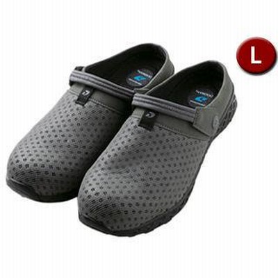 chusan/中国産業  サンダルスリッパ D 灰 Lサイズ UR 8750-825-L