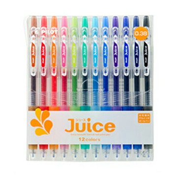 PILOT 百樂 JUICE 果汁筆 0.38mm 12色入 /組 LJU-120UF-S12【APP滿額下單4%點數(單一帳號最高1000點)】7/31止
