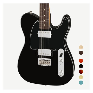 Fender Player II Telecaster HH 電吉他 墨廠 雙雙 無搖座 黑色 玫瑰木指板