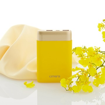 omars｜炫彩系行動電源｜PD20W+QC3.0快充｜10000mAh(星芒黃)