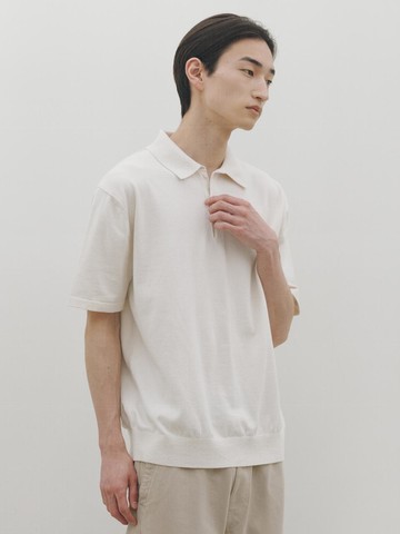 Park Summer Collar Knit Sweater (Ivory)