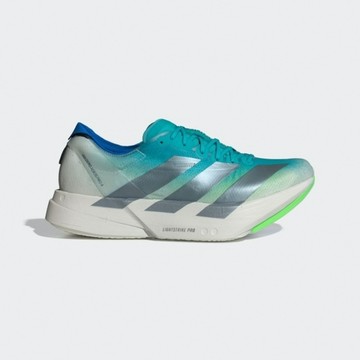 Adidas 愛迪達 Adizero Adios Pro 4 M [JS2579] 男 慢跑鞋 路跑 馬拉松 緩震 藍綠