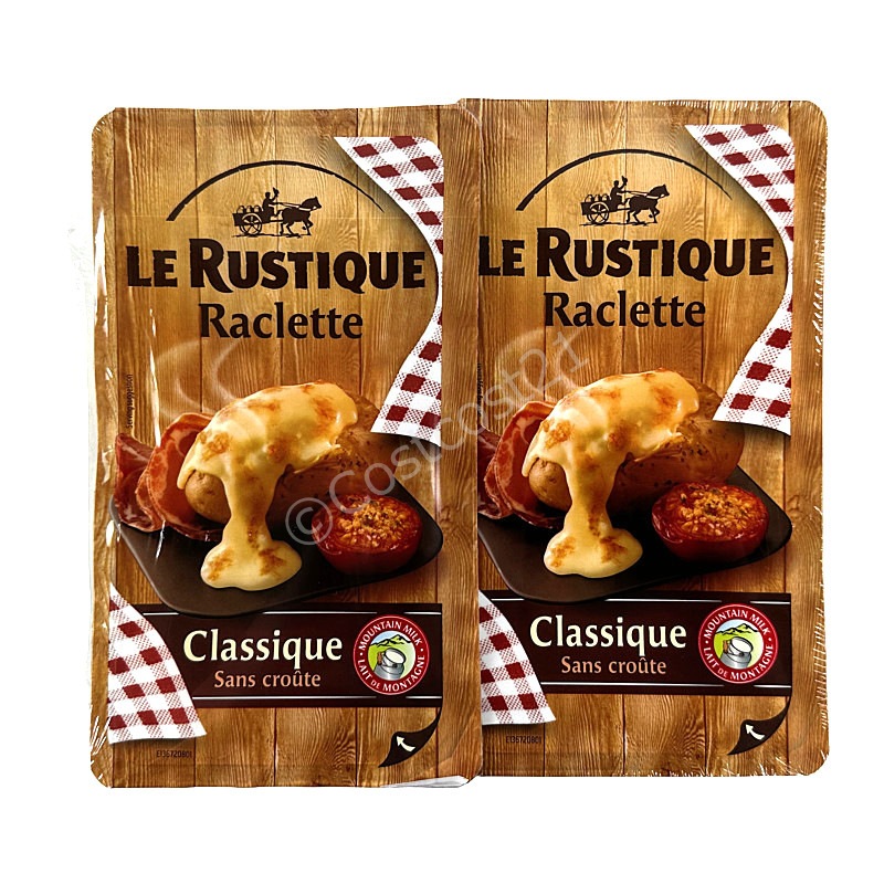 ル ルスティック ラクレット 皮なしスライス 350gｘ2 Le Rustique Raclette 700g
