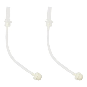 Simba 小獅王辛巴 蘊蜜寬口防漏滑蓋吸管組 6個月以上  2組  透明