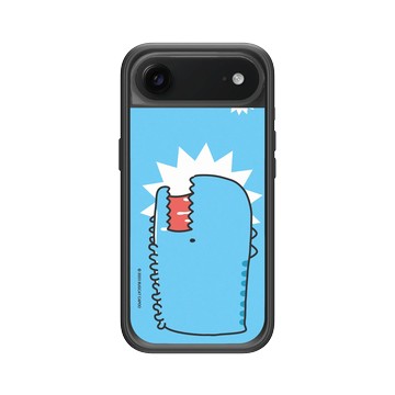 iPhone Air Mod NX -邊框背蓋組合 (相機按鈕) 黑 - 貓貓蟲咖波 Bugcat Capoo - 暴走咖波