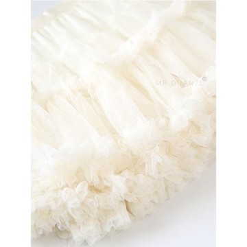 MRDUANZL紗裙蓬蓬公主短裙芭蕾蛋糕裙女半身a字裙防走光內襯裙子