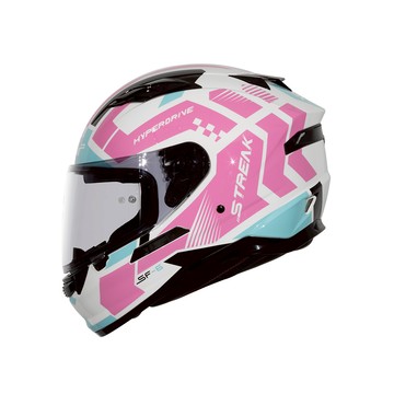 SOL SF-6 前衛者_白/粉 全罩式安全帽