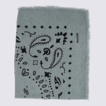 Kujten Blue Wool Scarves