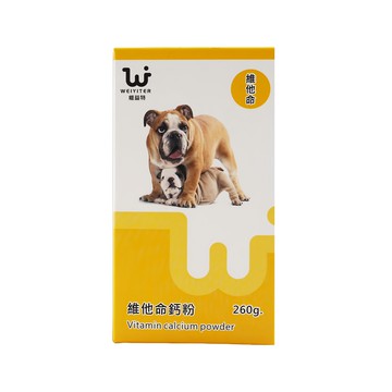 WEIYITER 維益特 維他命鈣粉 犬用  1盒
