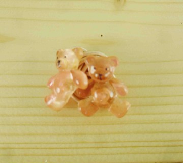 【震撼精品百貨】泰迪熊_Teddy Bear~2入髮束-粉
