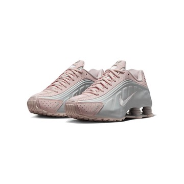Nike Shox R4 Barely Rose Metallic Platinum 櫻花粉 增高 復古 彈簧鞋 休閒鞋 女鞋 AR3565-600
