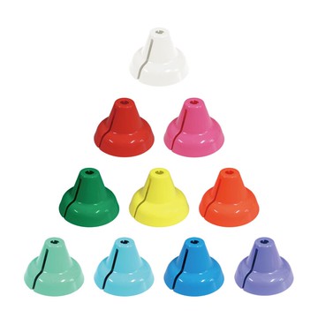 【露營趣】新店桃園 台灣製 A001 營釘警示錐 QQ錐10入組 防踢三角錐 營釘帽 防踢杯 警示錐 露營 野營