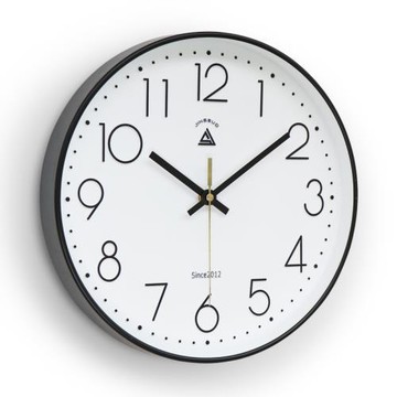 時尚鐘表掛鐘客廳家用靜音簡約鐘  學校班級學生考試用準時時鐘云