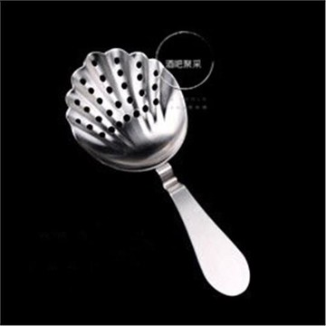 酒吧聚采 雞尾酒過濾器 過濾勺 貝殼過濾勺 朱莉普過濾勺 貝殼勺