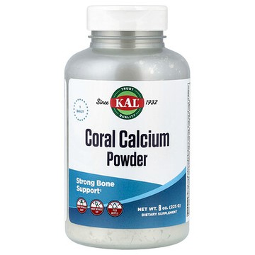 KAL, 珊瑚鈣粉，8 盎司（225 克）