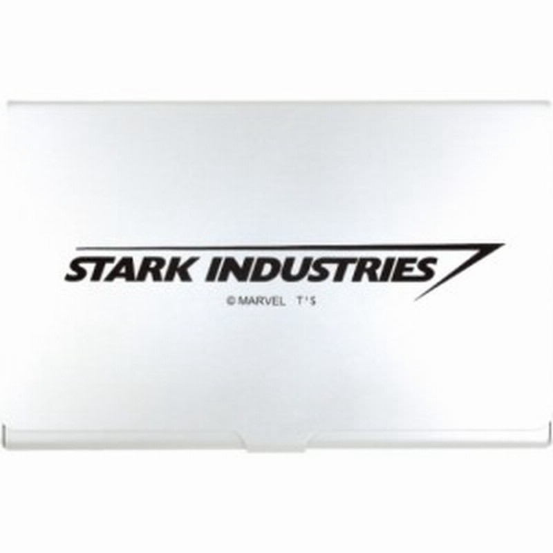 スタークインダストリーズ 名刺ケース カードケース シルバー マーベル Marvel 名刺入れ キャラクター グッズ メール便可 通販 Lineポイント最大1 0 Get Lineショッピング