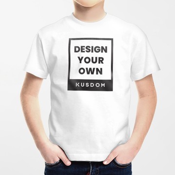 【客製化禮物】男童棉質圓領T恤 衣服│童裝/小朋友服飾/素T