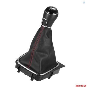 Crtw 5 速換檔旋鈕換檔桿綁腿蓋更換大眾高爾夫 5 6 110 毫米孔直徑