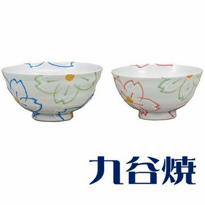 夫婦茶碗セット 九谷焼 花遊々 ペアセット 九谷焼 夫婦茶碗