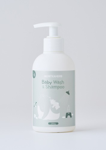 諾卡草本 嬰兒2in1沐浴露