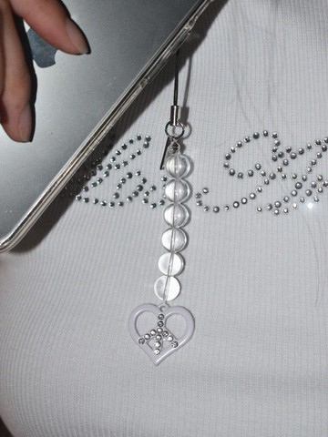 KEYRING FOR PEACE JEWELRY [WHITE]