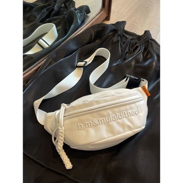 帆布斜挎胸包女2026新款秋冬時尚小眾單肩餃子包休閑百搭運動腰包