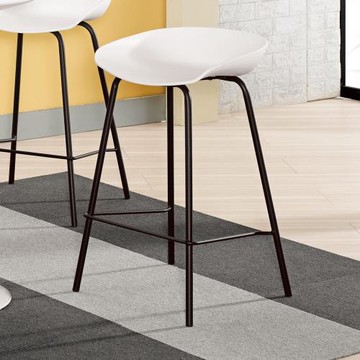 Boden-范希工業風吧台椅/吧檯椅/高腳椅(低)(兩色可選)