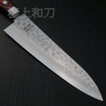 一心刃物 牛刀 菜刀 萬用刀 主廚刀  大馬士革VG10不鏽鋼夾鋼 IS5.IS6.IS7【極上和刀】【日本高品質菜刀】【領券滿額再折千8/31止】