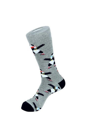 Dancing Panda Socks 跳舞熊貓圖案襪子 by Unsimply Stitched